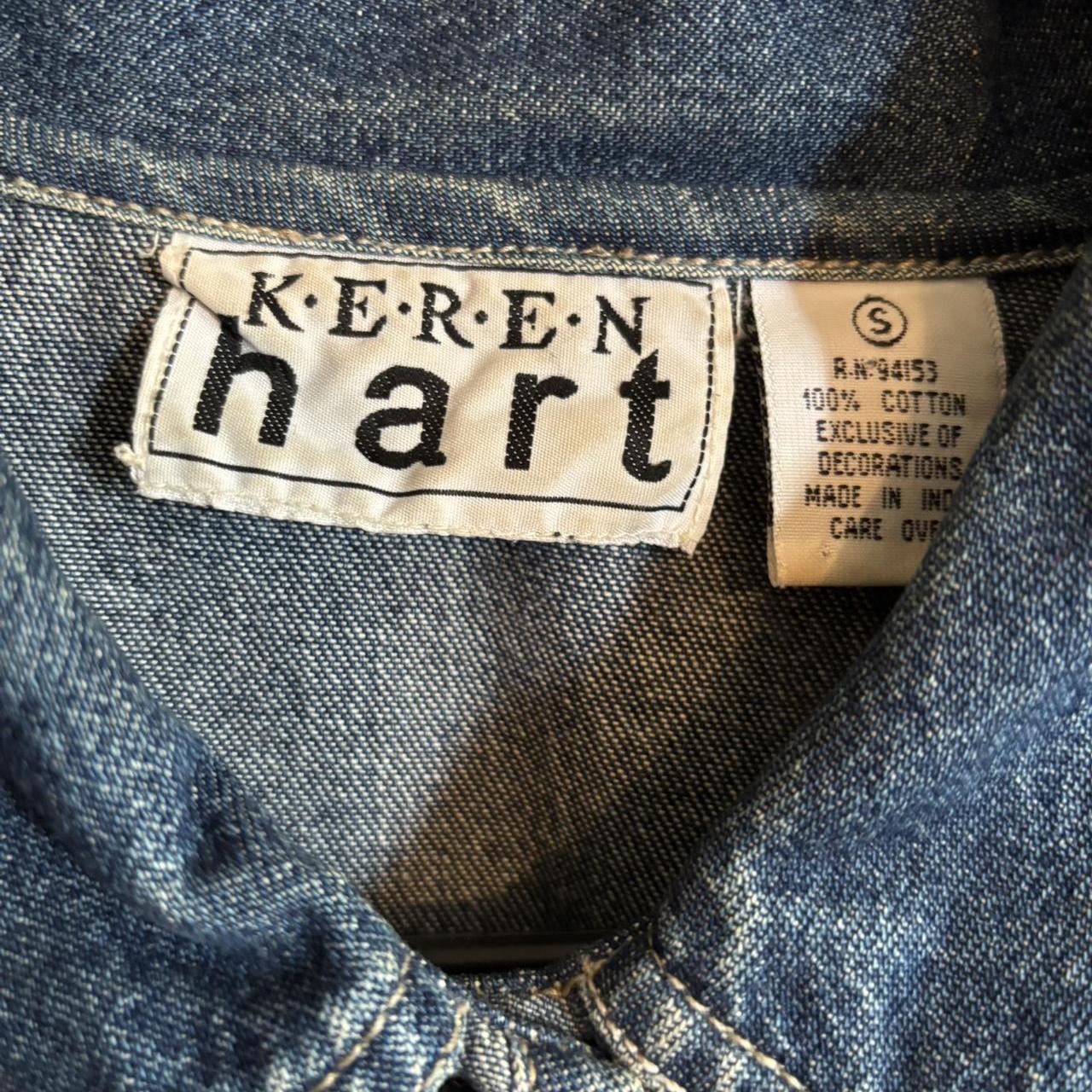 Women's Jacket - Multi/Blue - S – Denim patchwork… - image 2