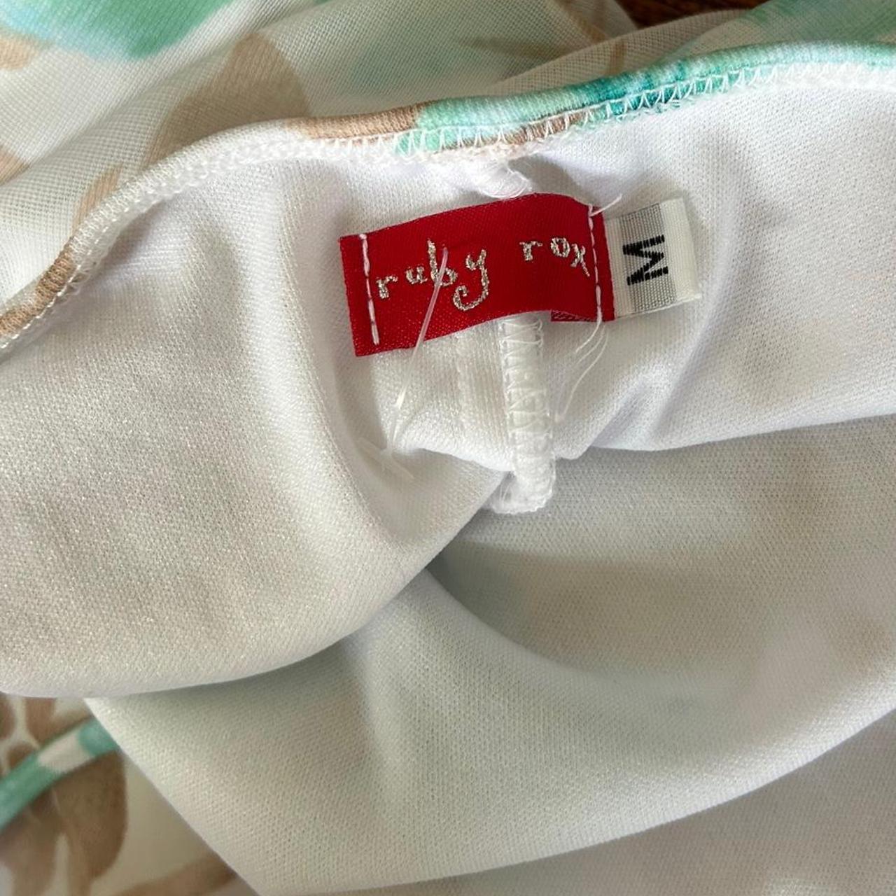 Ruby Rox Women's Dress - White/Multi - M – Ruby R… - image 4