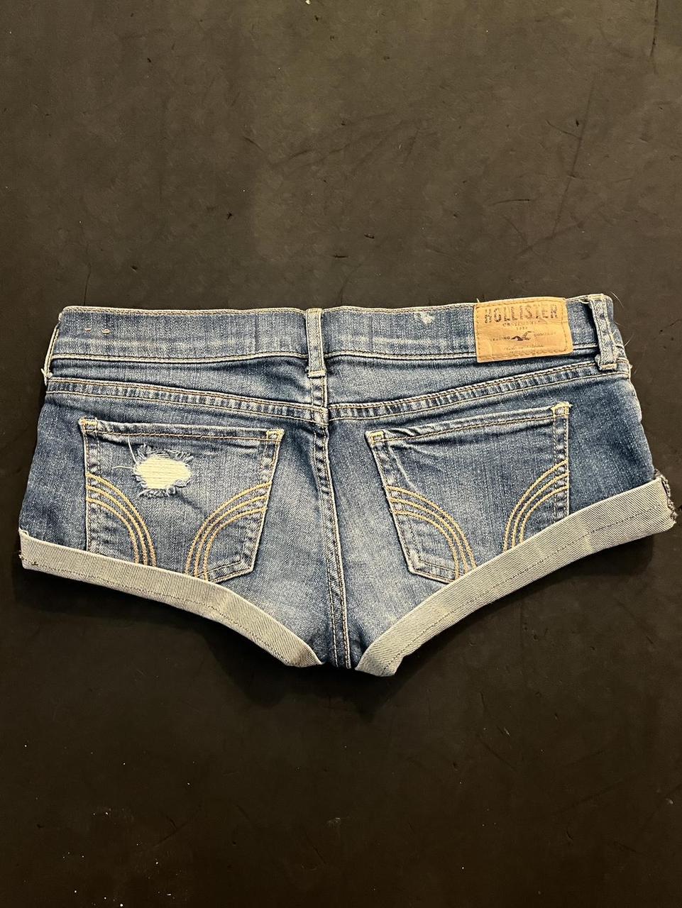 Super cute hollister booty shorts no stains! They... - Depop