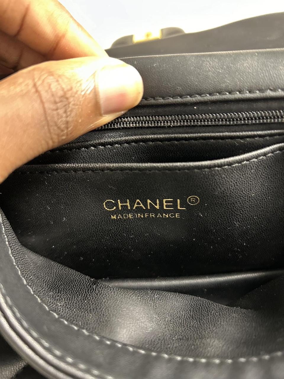 Chanel small classic hand bag Sold for 5000 - Depop