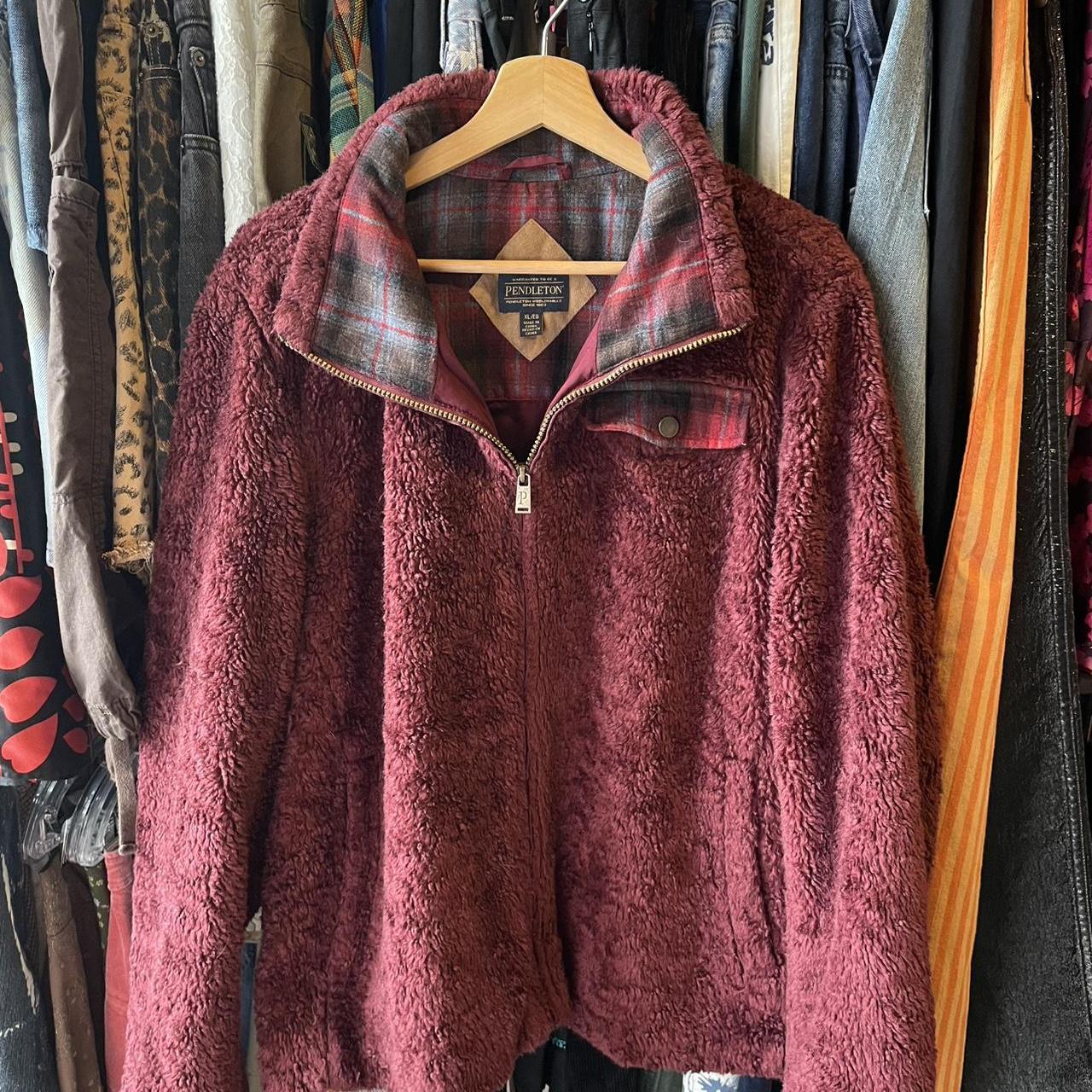 Pendleton Women's Lightweight Jacket - Burgundy/M… - image 1