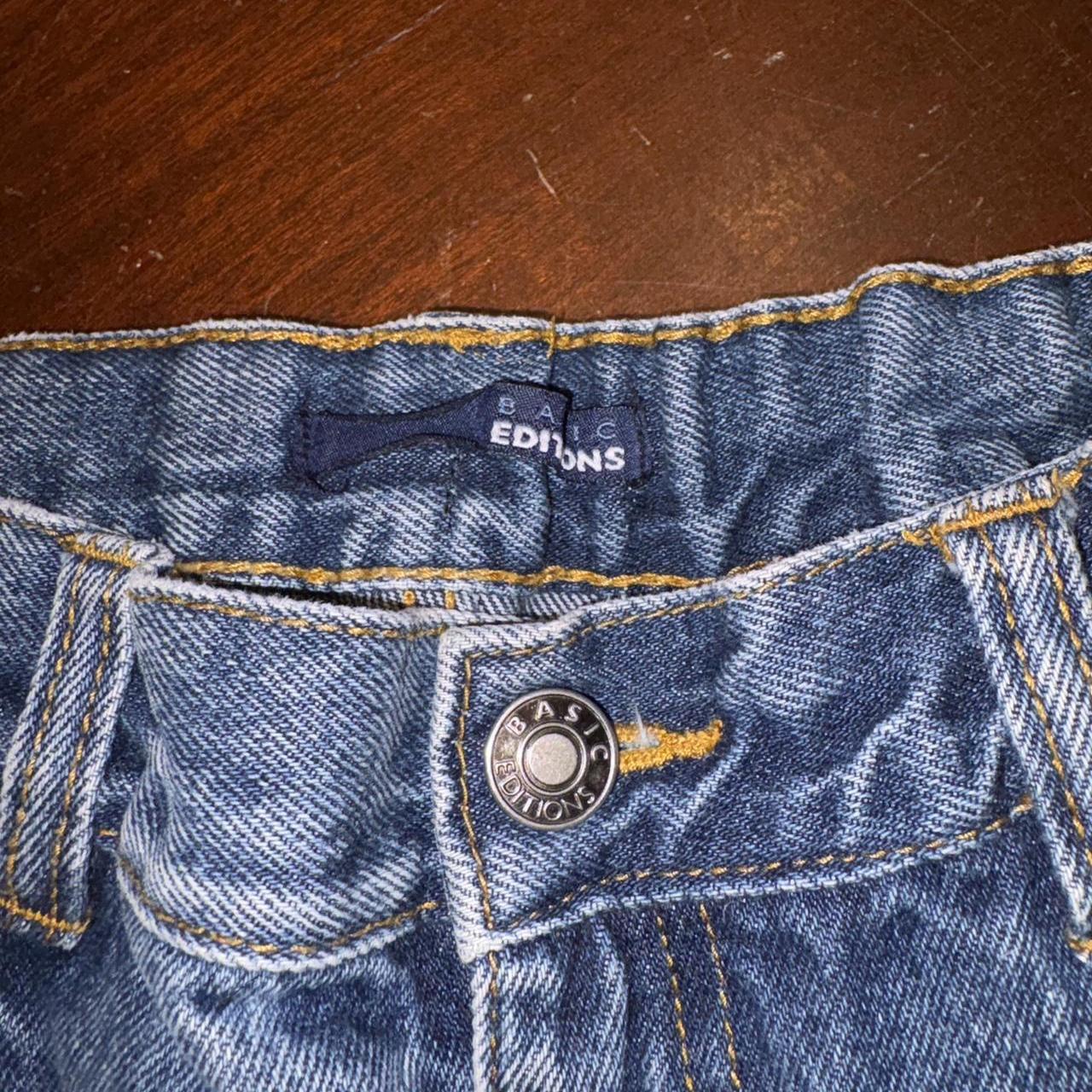 Basic Editions Women's Jeans - Blue - XS – basic … - image 2