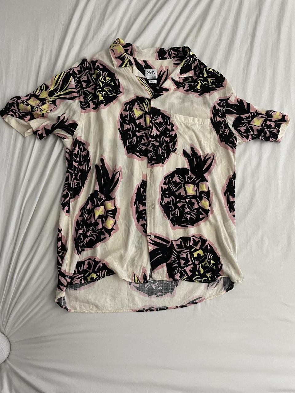 zara pineapple shirt