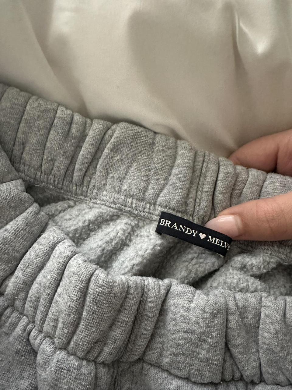 brandy melville grey rosa sweatpants... Depop