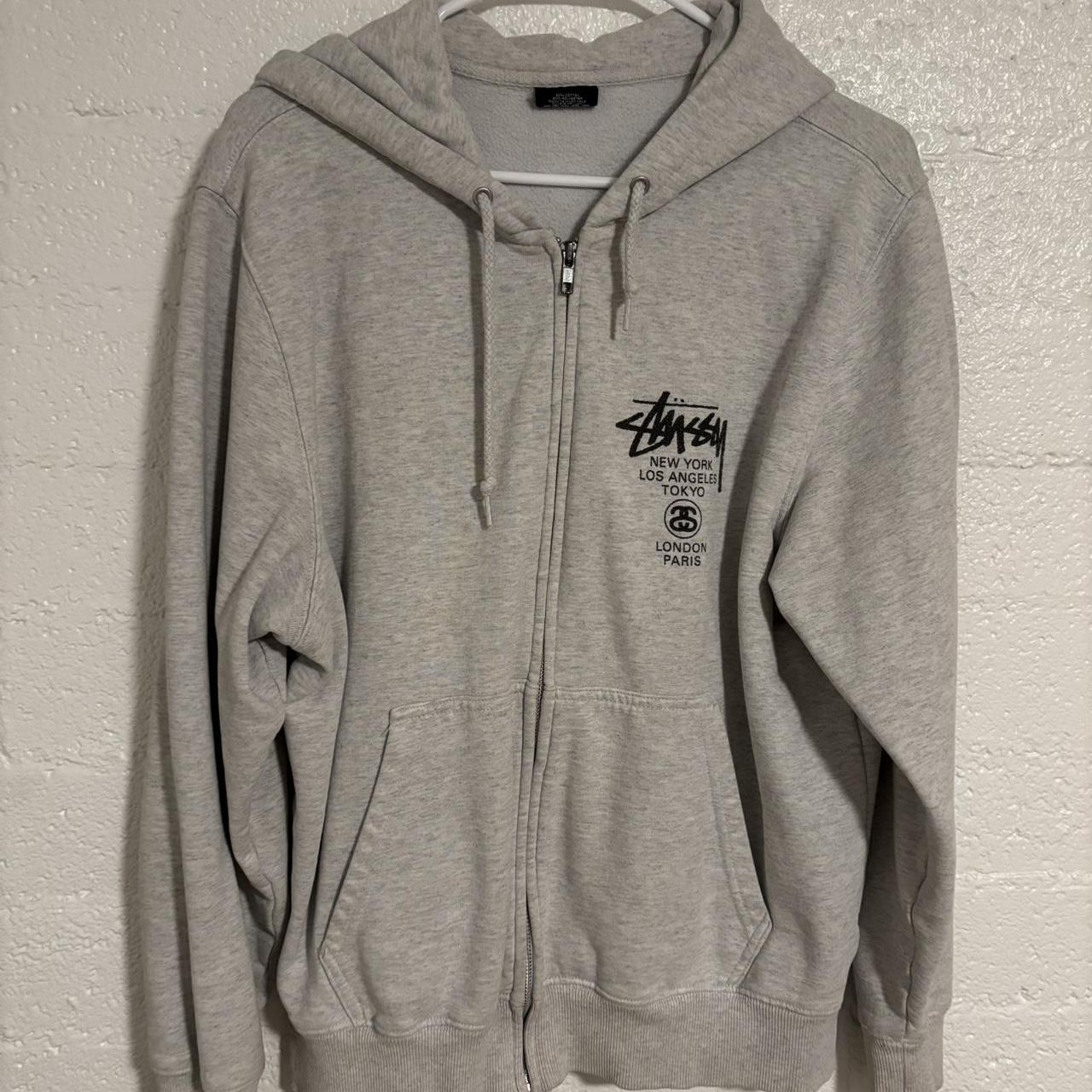 Rare Stussy Hoodie with Louis Vuitton spin off | Depop
