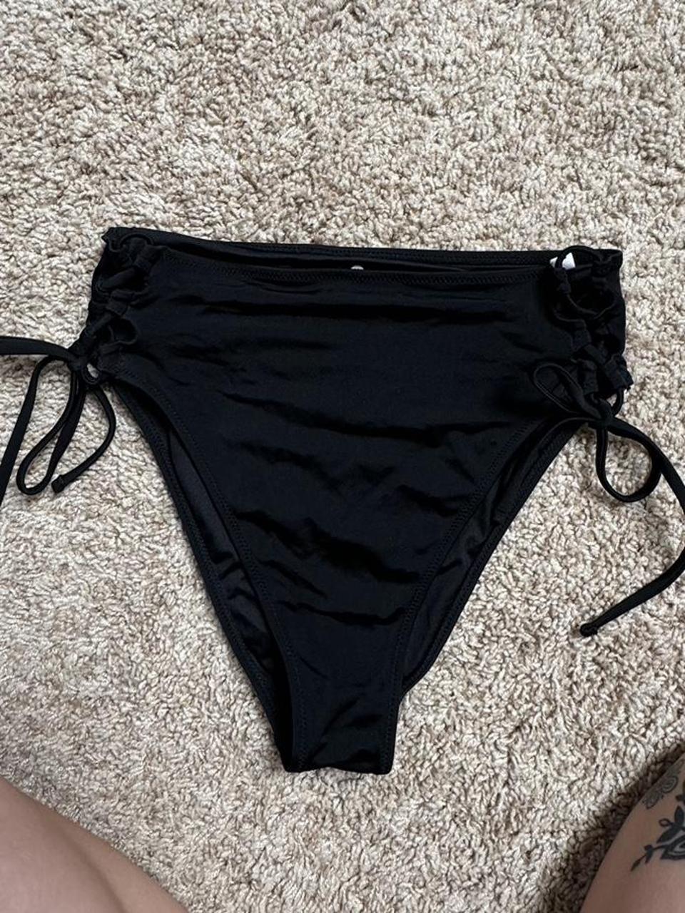 Target black high waisted bikini online