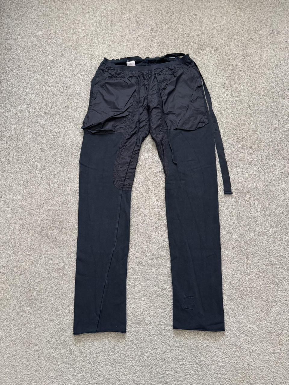 Rick Owens Men's Sweatpants - Black - L – FW07 Rick Owens DRKSHDW "Exploder" Cargo Nylon …
