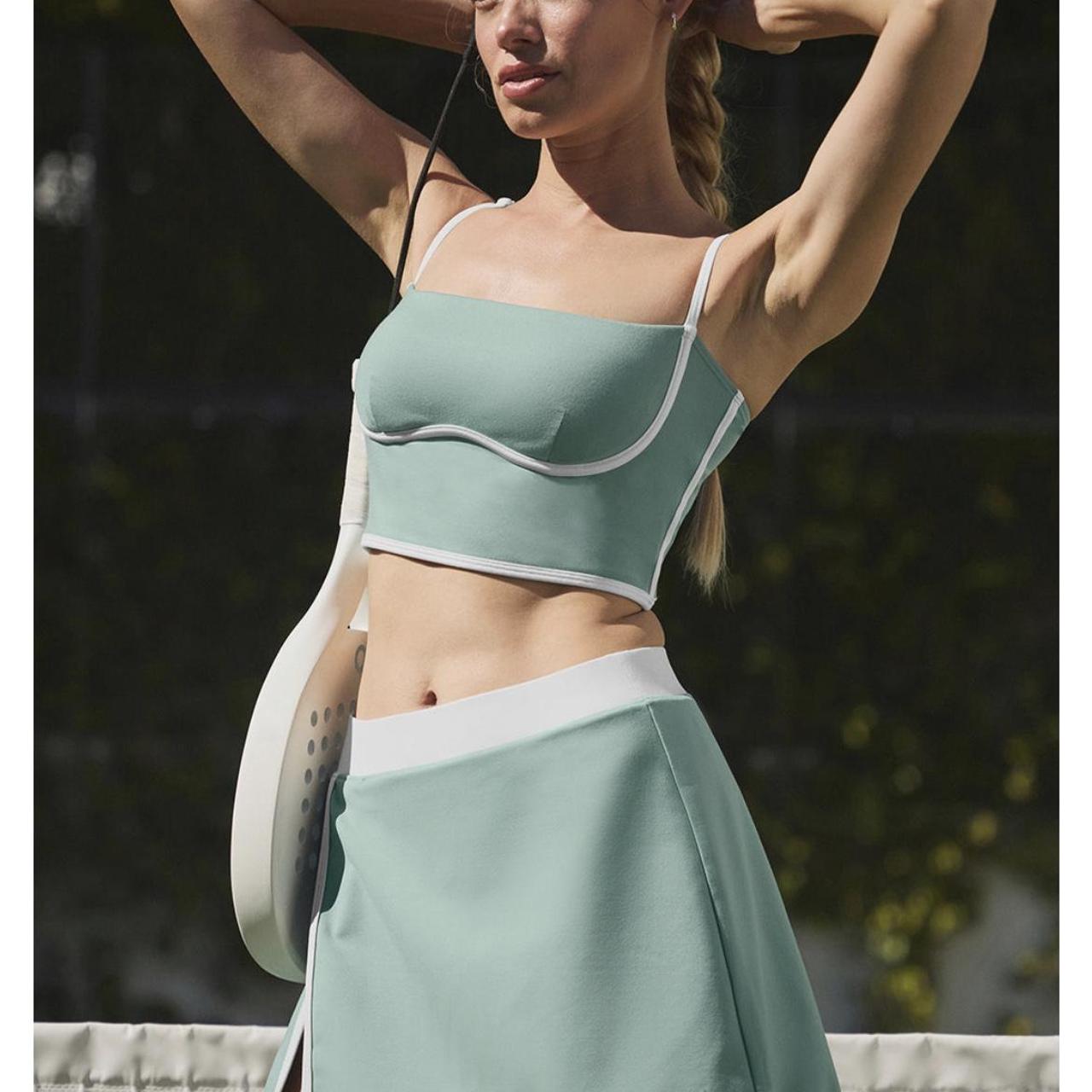 Alo yoga Airbrush streamlined bra tank top | Depop