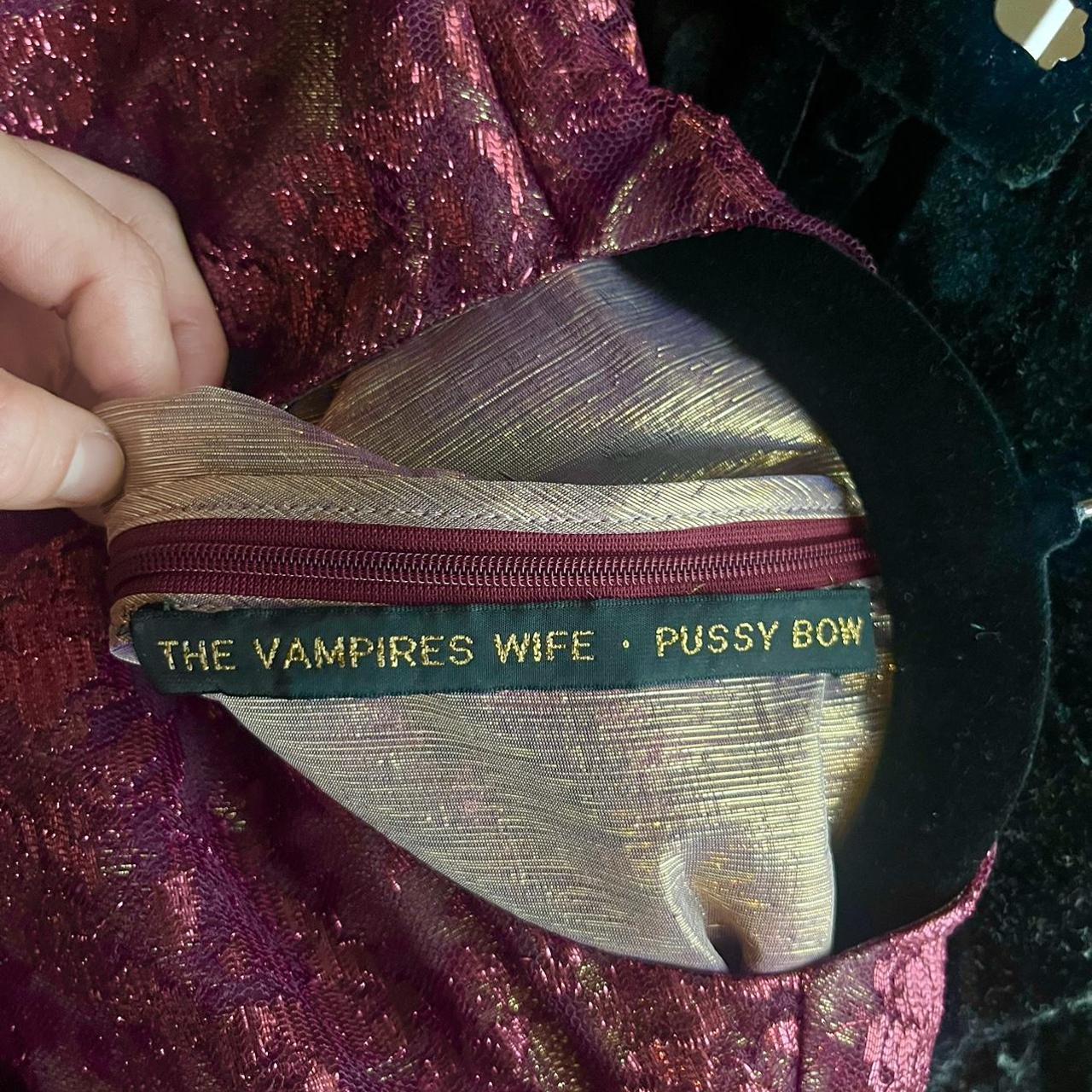 Vampires Wife 'The Wild Rose' Dress in silk blend | Depop