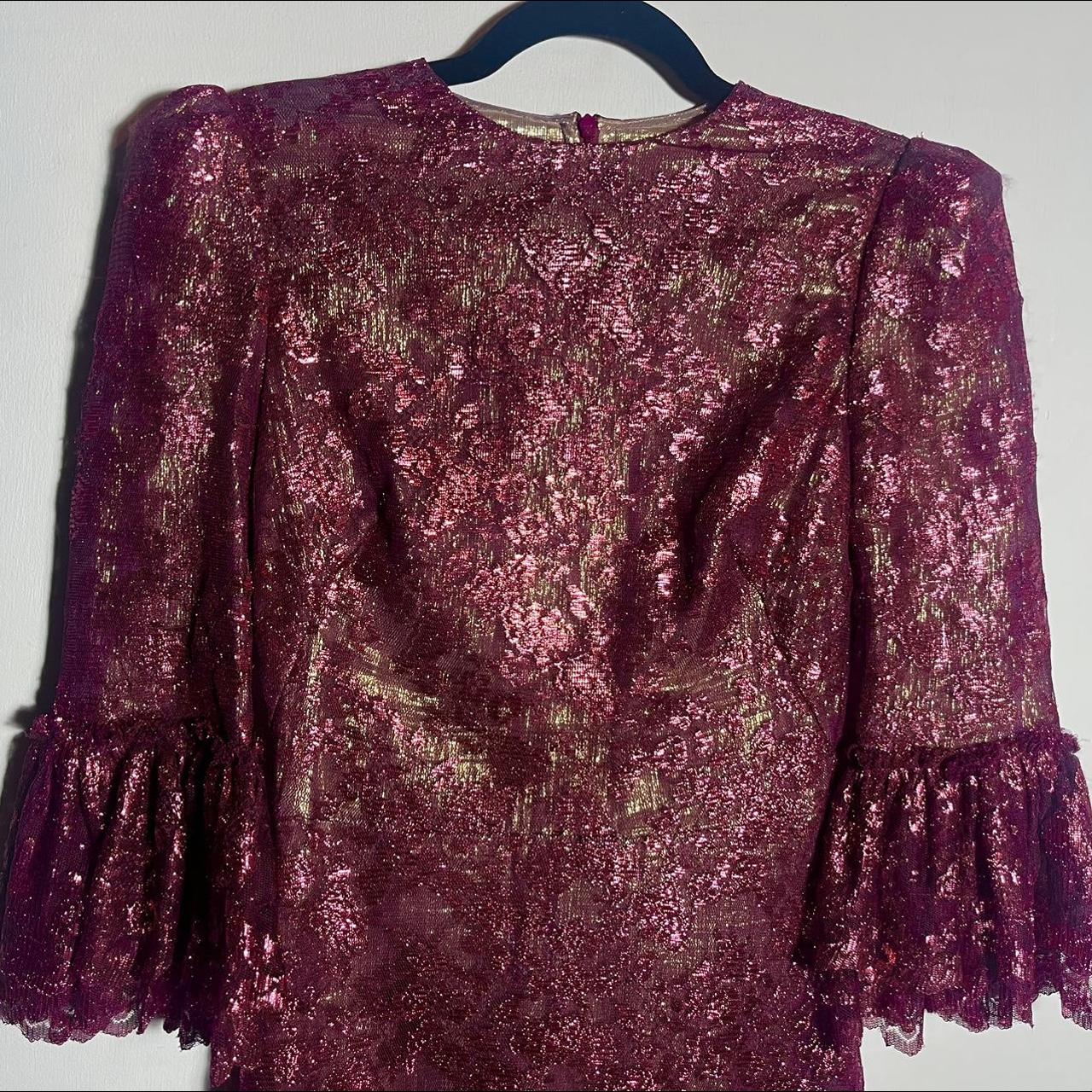 Vampires Wife 'The Wild Rose' Dress in silk blend | Depop