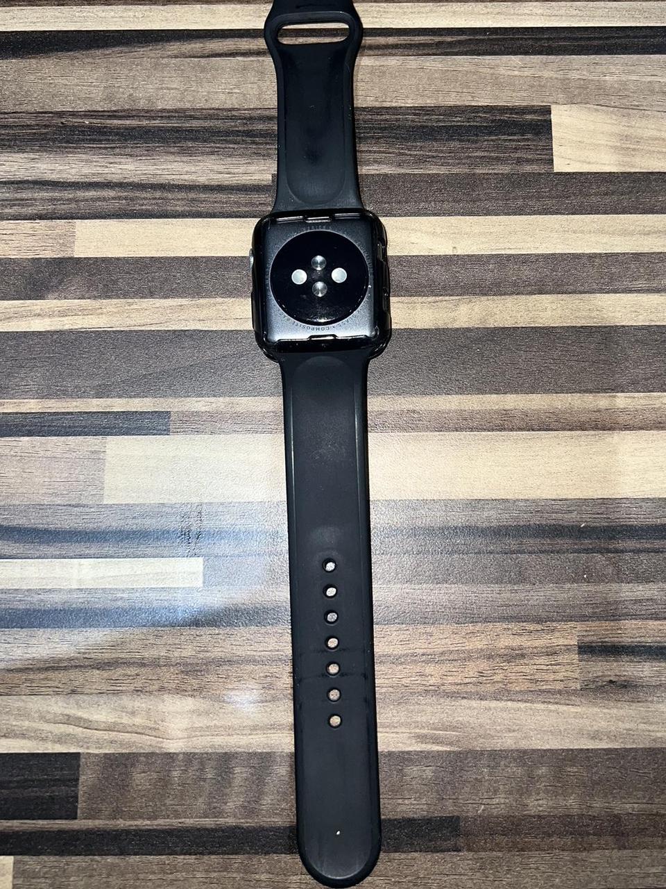 Apple Watch grey Series 3 42MM Slight wear comes... - Depop