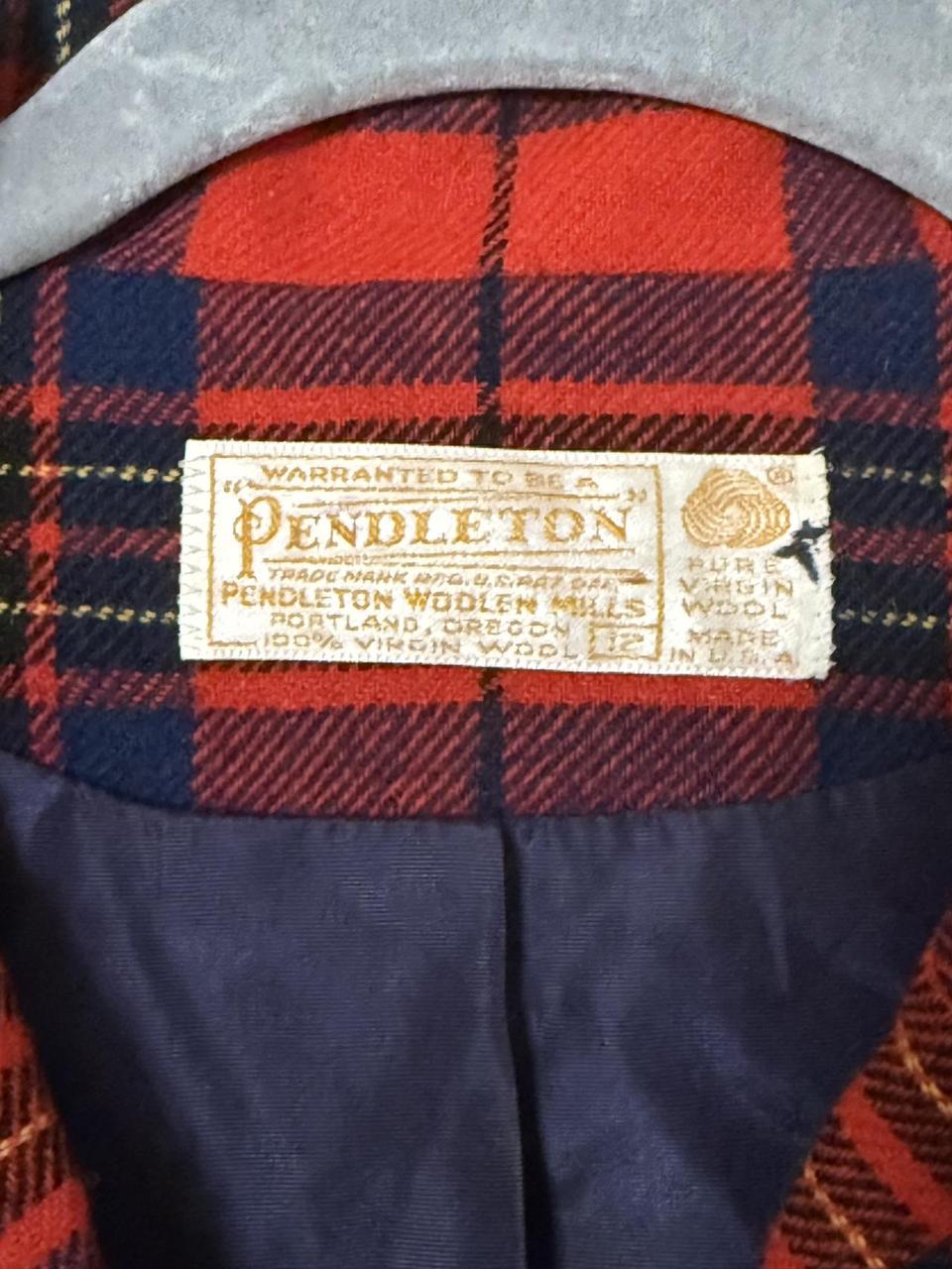 Pendleton Women's Blazer Jacket - Red/Multi - M –… - image 2