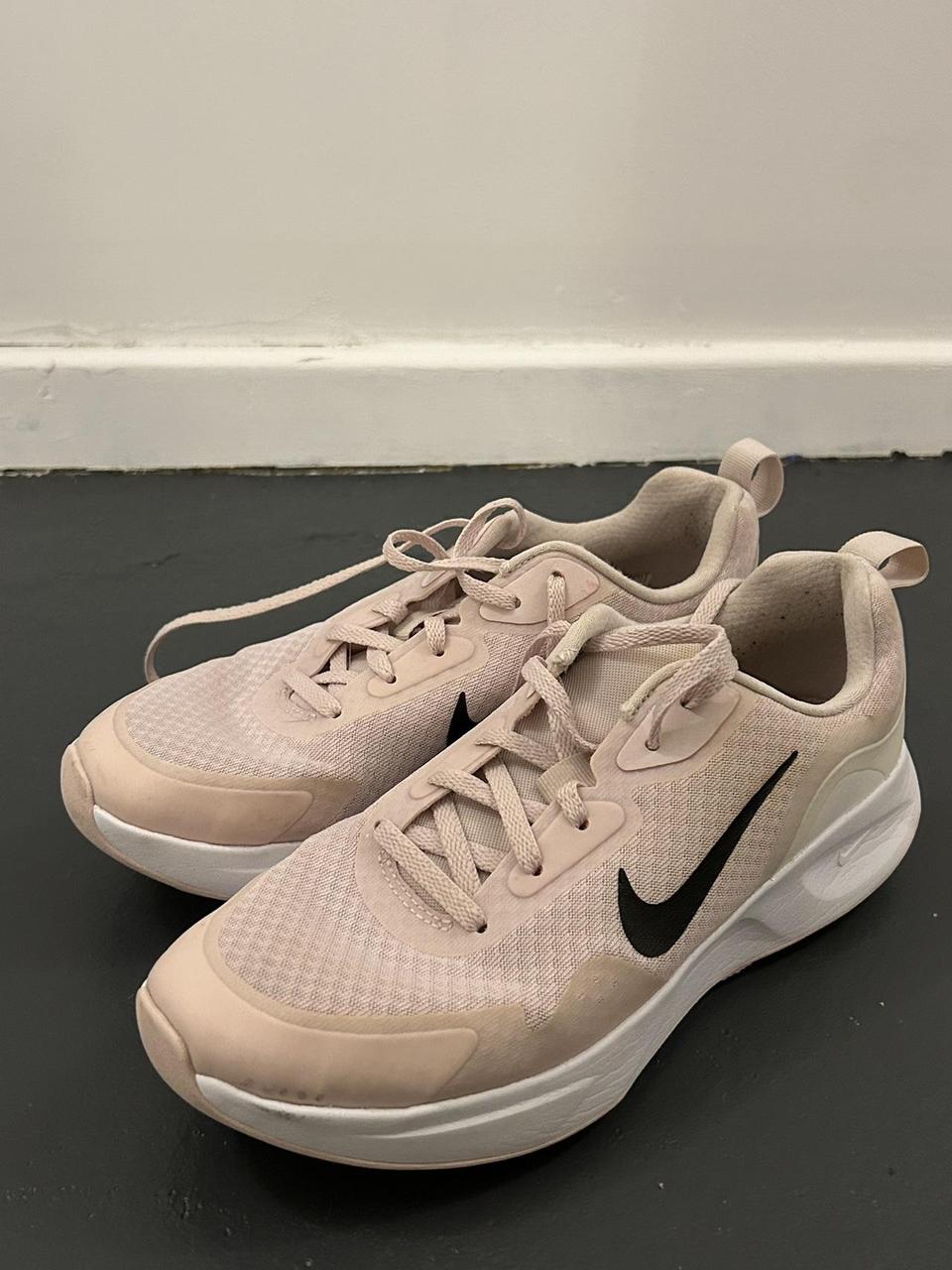 dusty pink nike trainers