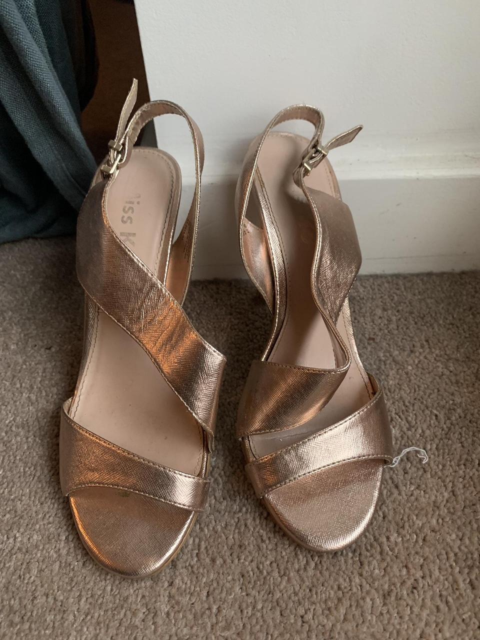 Kurt geiger hot sale rose gold sandals