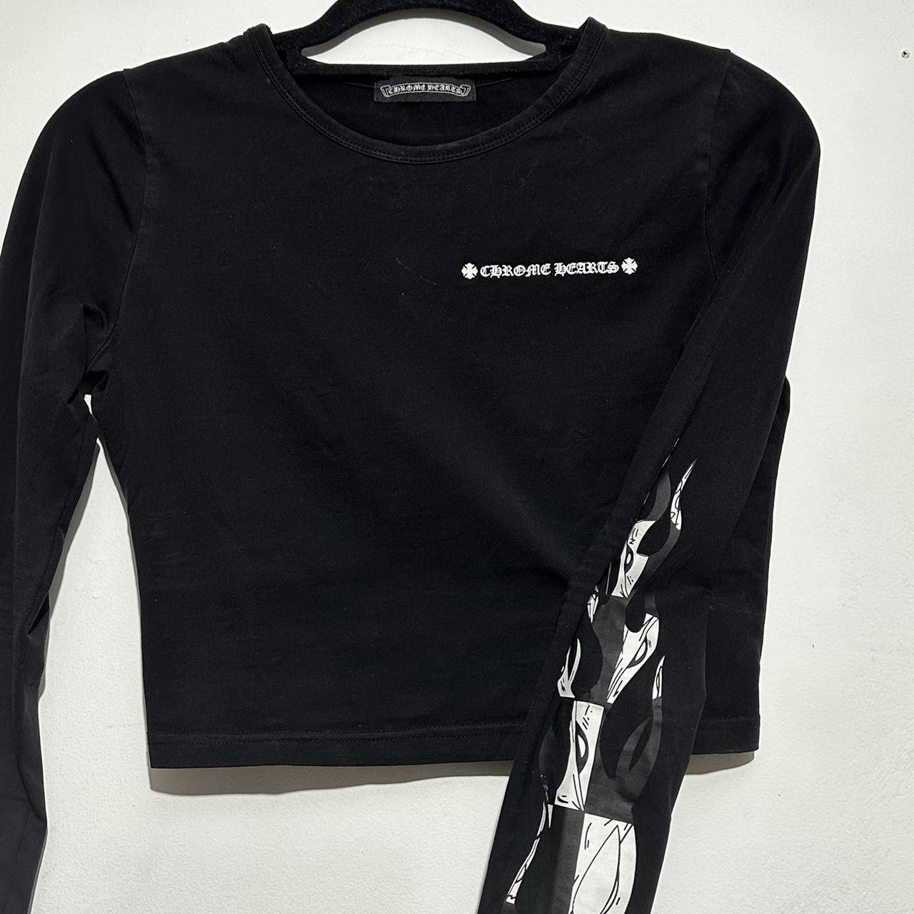 Chrome Hearts Crop Long Sleeve - Small | Depop
