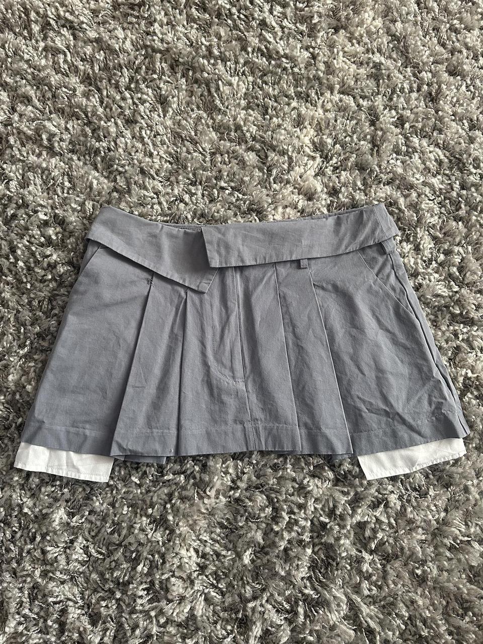 Lioness Women's Grey and Blue Skirt