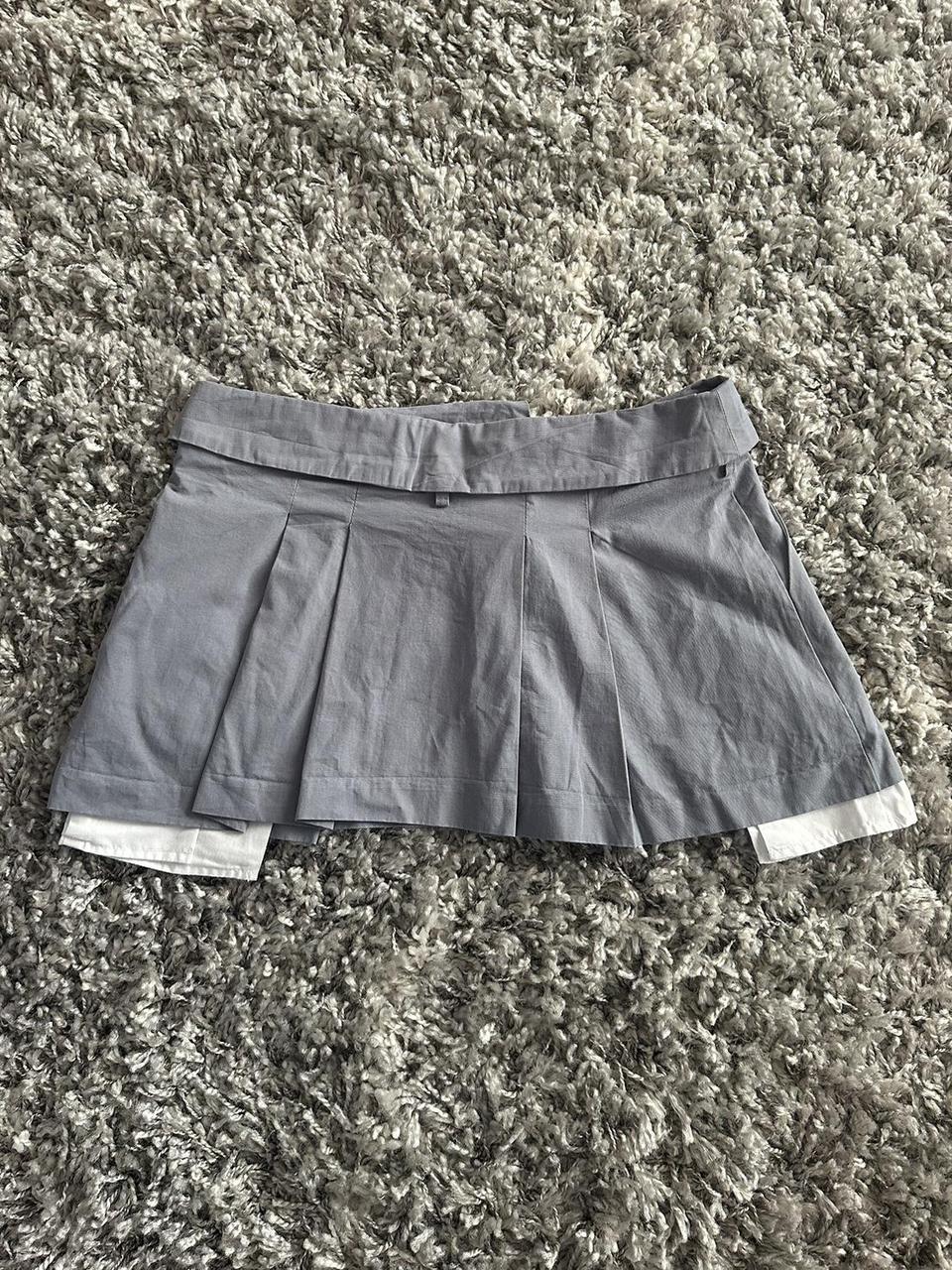 Lioness Women's Grey and Blue Skirt (2)