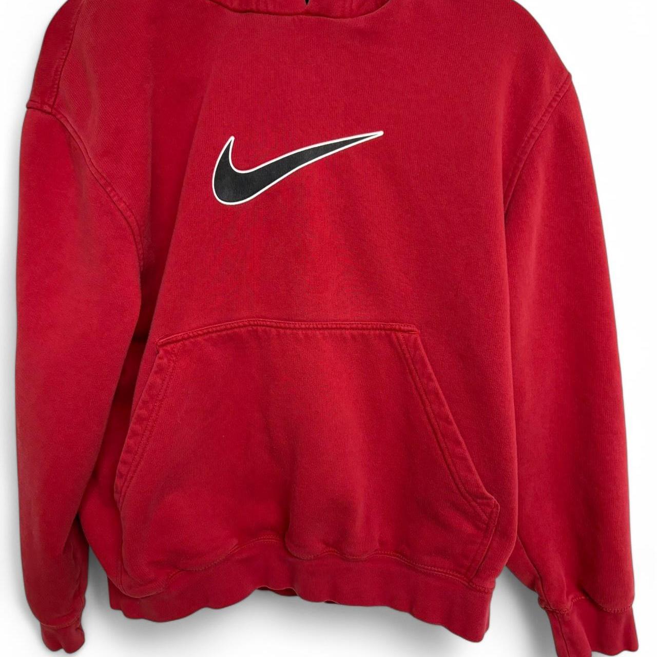 jd red nike hoodie