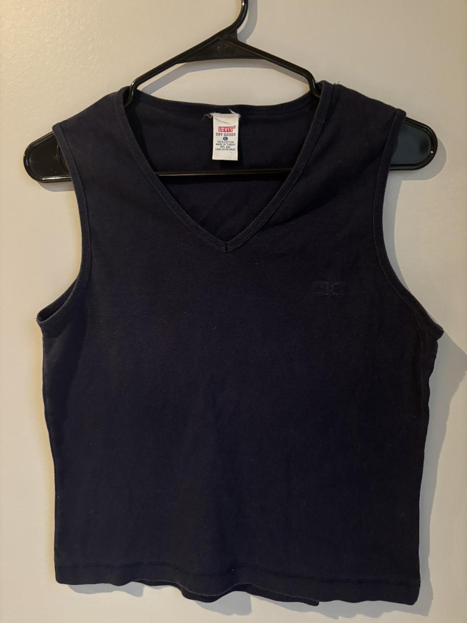 Levi's Women's Tank top - Navy/Black - L – navy l… - image 1
