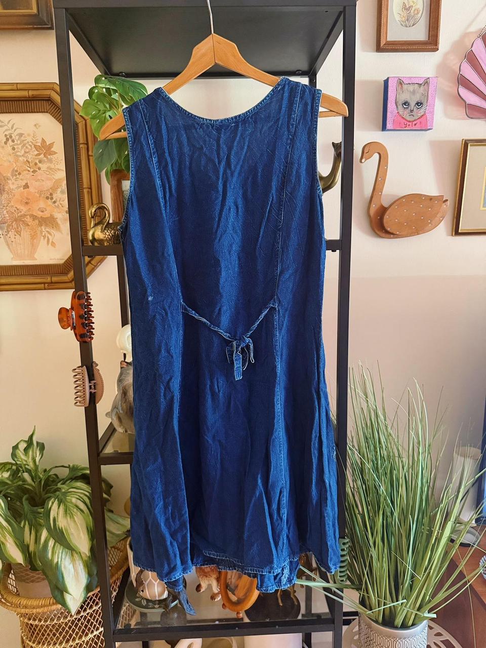 American Vintage Women's Dress - Blue/Navy - One … - image 5