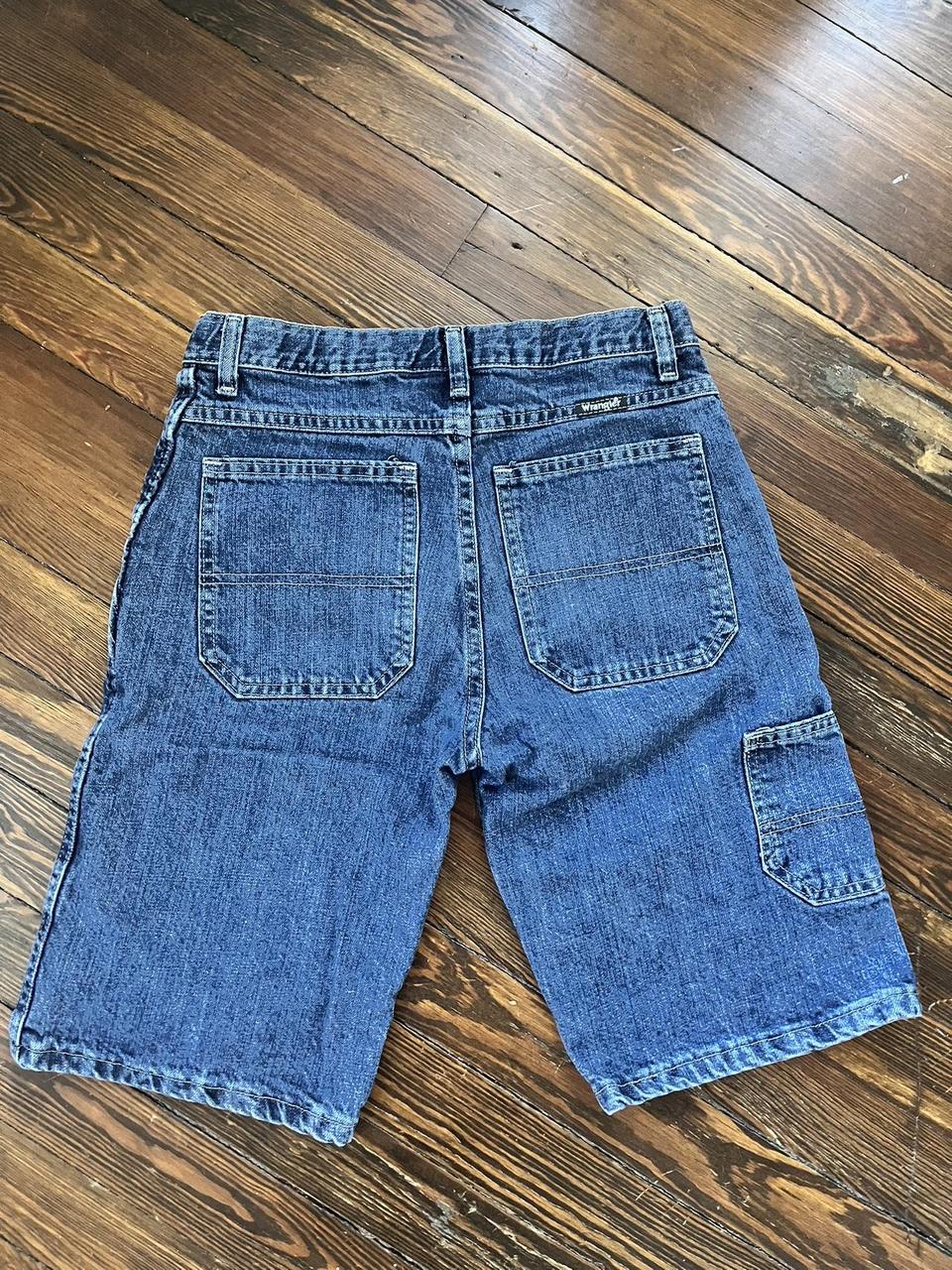 Wrangler Jorts😜 16 Regular Kids - Depop