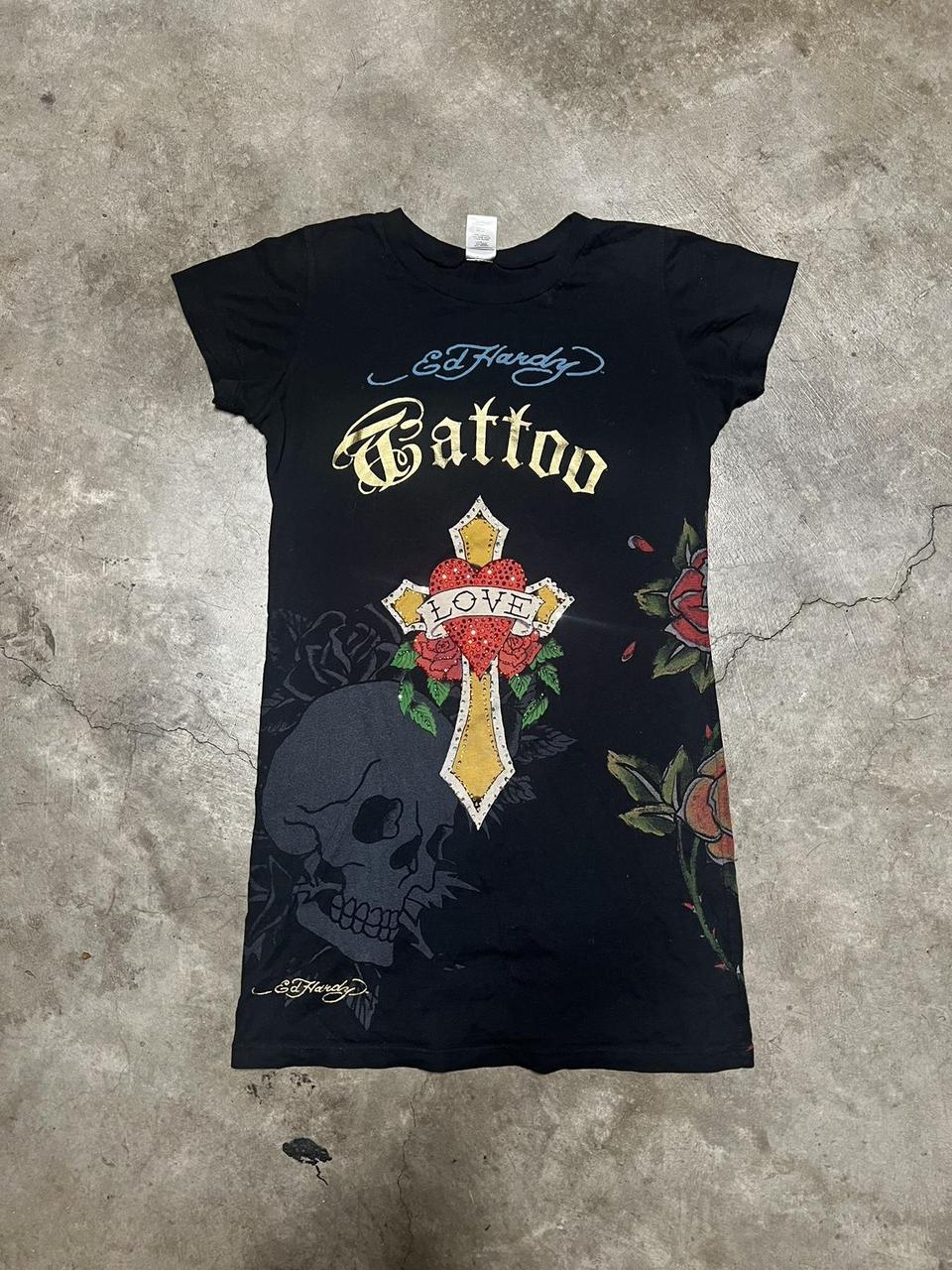 Ed Hardy Mini Dress - size: small DEPOP PAYMENTS... - Depop