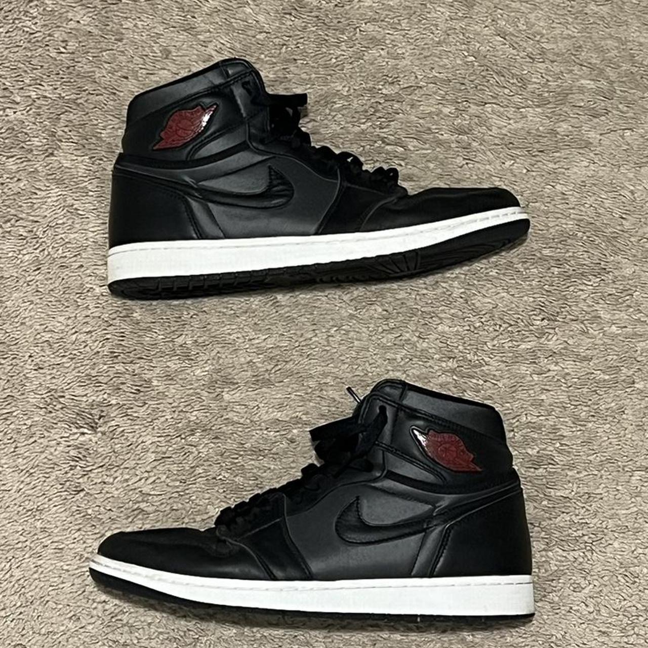 jordan 1 black satin outfit
