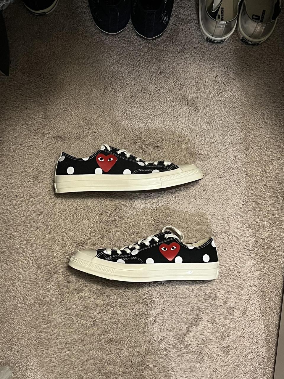 Cdg converse size clearance 12