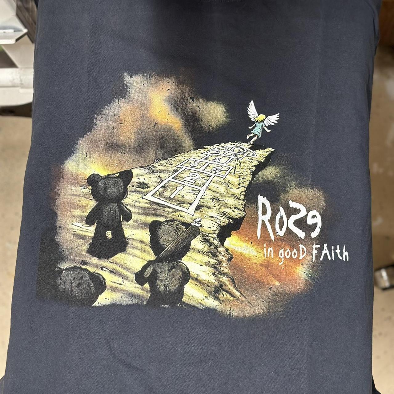 Rose In Good Faith Rare Korn Rock Band Banned Tee.... - Depop