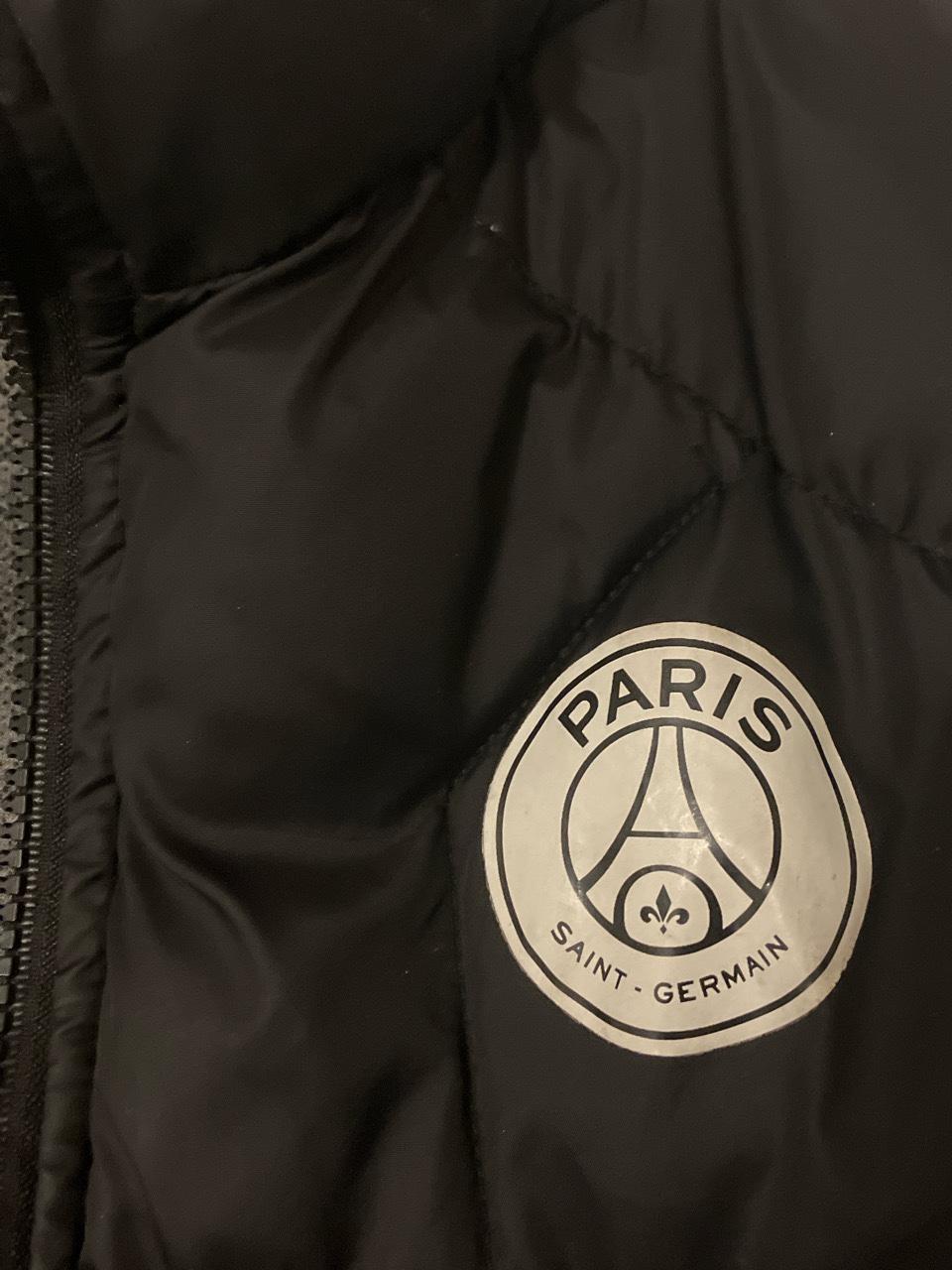 psg x jordan gillet puffer jacket men’s size small... - Depop