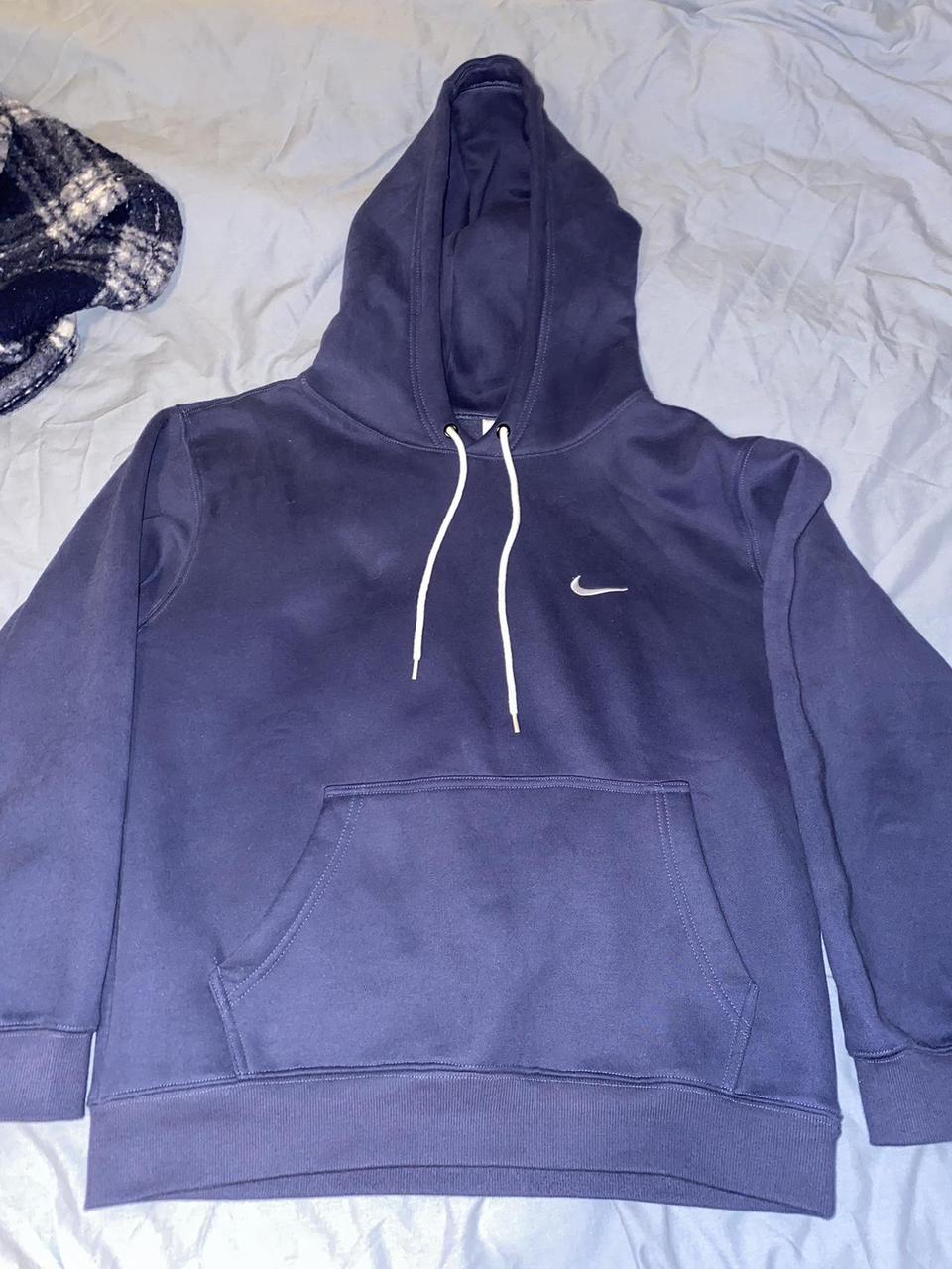 mens dark blue nike hoodie