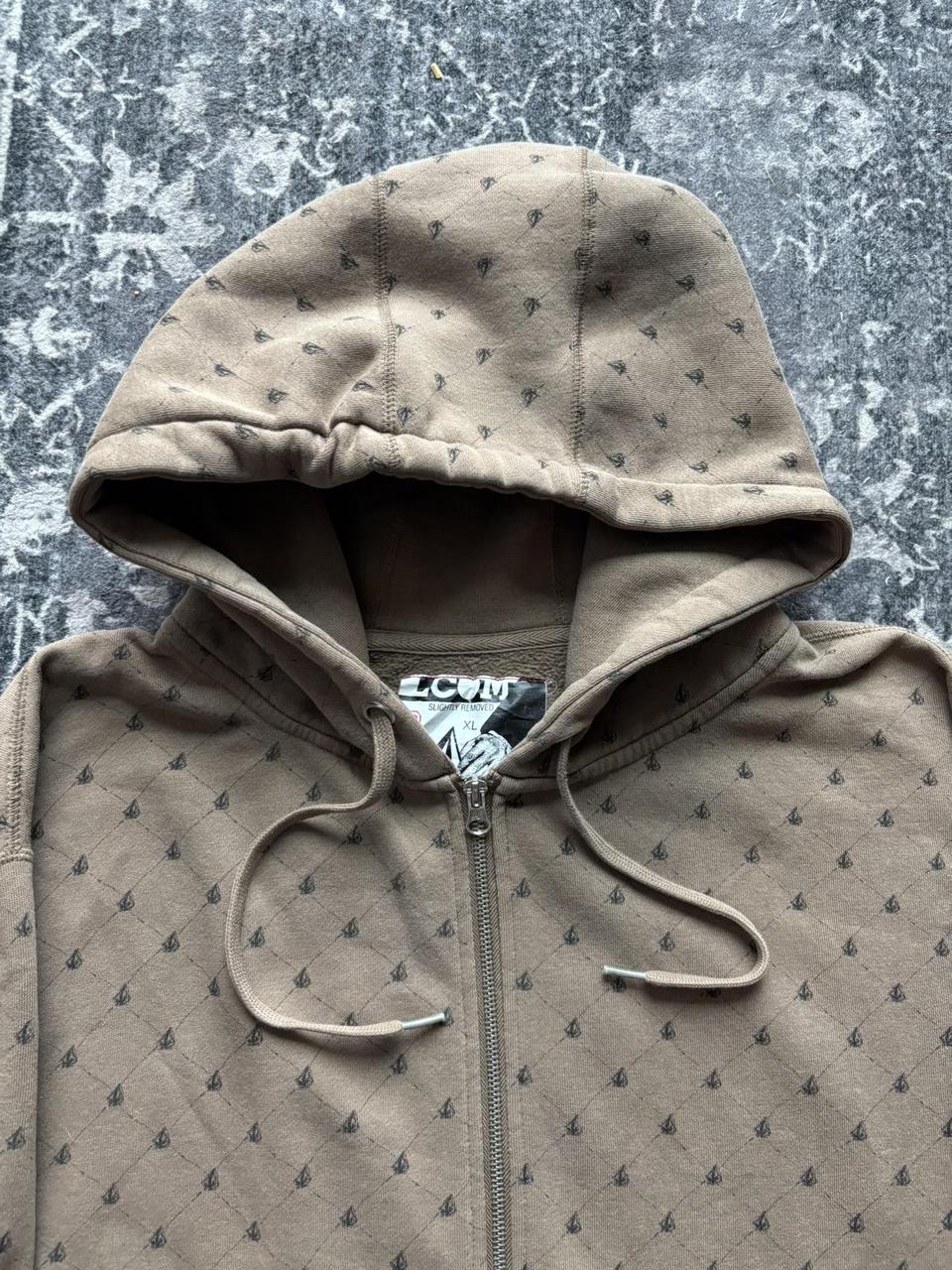 Volcom Men's Hoodie - Brown/Tan - XL – Volcom AOP… - image 3