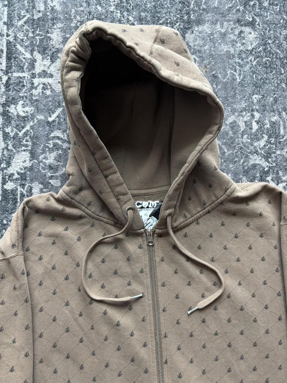 Volcom Men's Hoodie - Brown/Tan - XL – Volcom AOP… - image 2