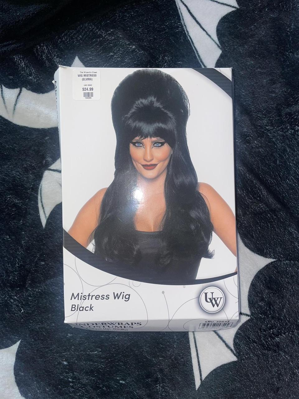 elvira mistress of the dark wig for halloween (never...