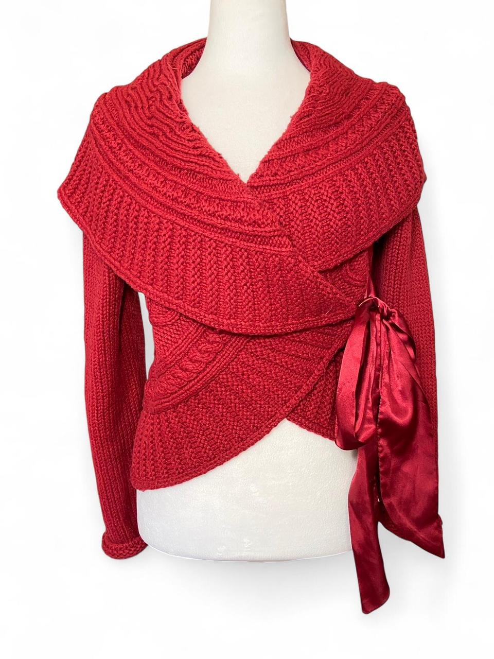 Apt. 9 Women's Sweater - Red - M – Red Wool Blend… - image 1