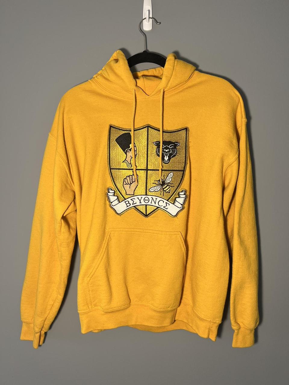 Beyonce yellow hoodie best sale