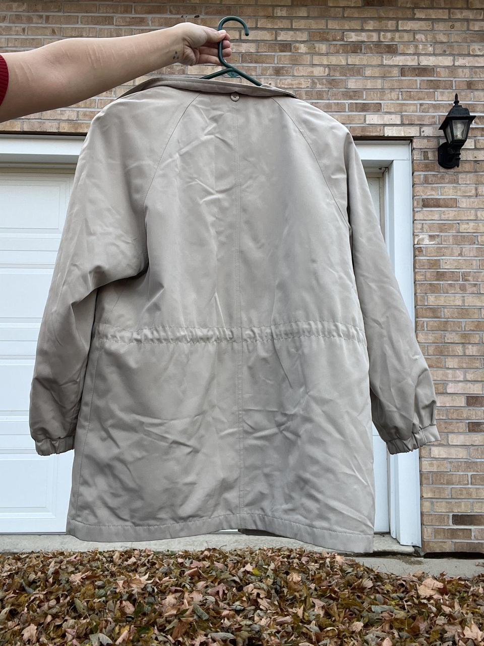 Nautica Women's Windbreaker Jacket - Cream/Tan - … - image 5