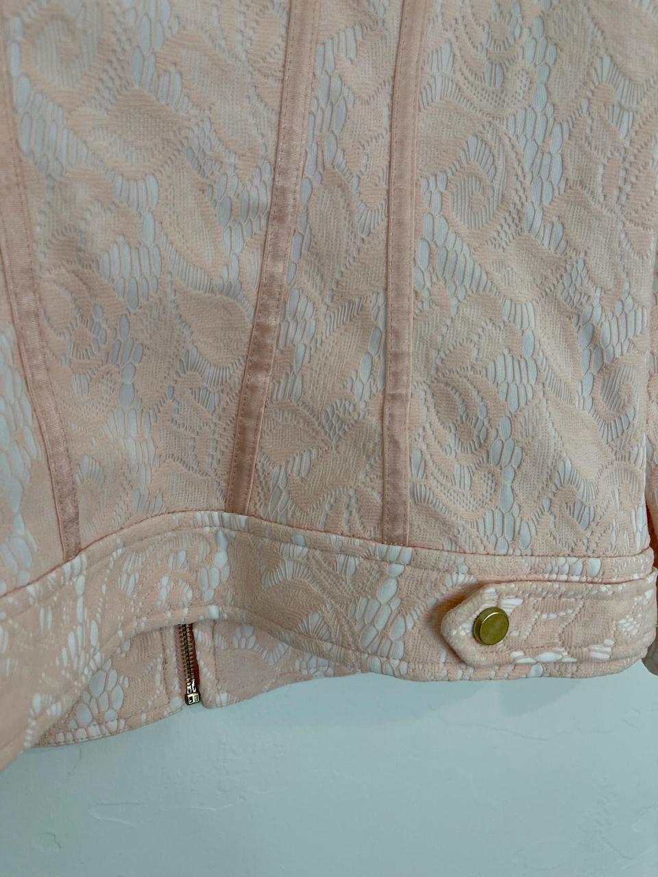 Cache Women's Jacket - Pink - 6 – Cache peachy pi… - image 5