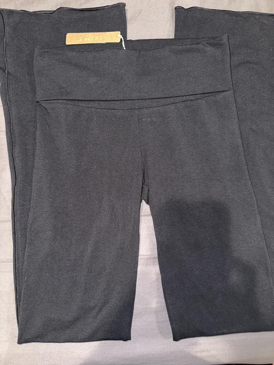 Skims Foldover Pants in Gray