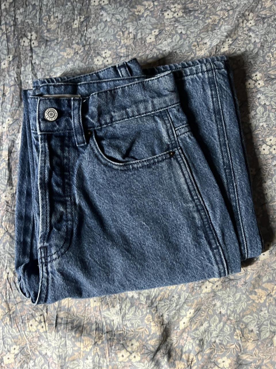 PacSun Women's Patched Jeans Blue/Navy 25