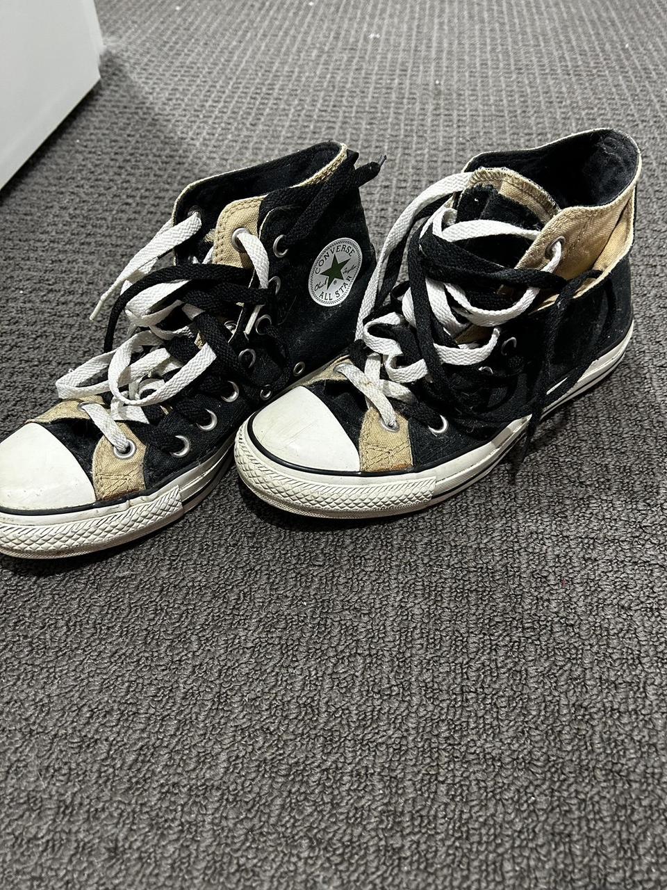 Double lace converse best sale