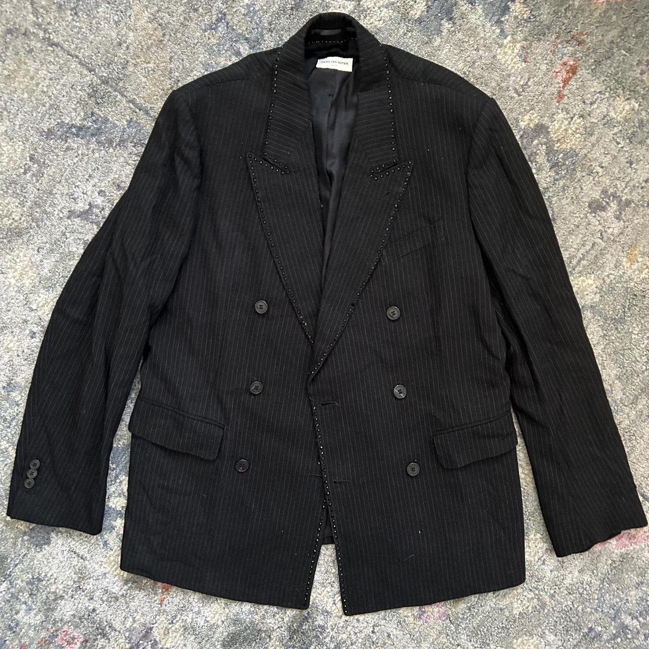 DRIES VAN NOTEN スラックス 36(XS位) 紫x緑x青(総柄) 【古着】【中古  