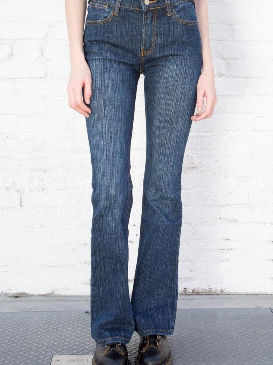 Low rise brandy jeans melody 90’s jeans. Super cute... Depop