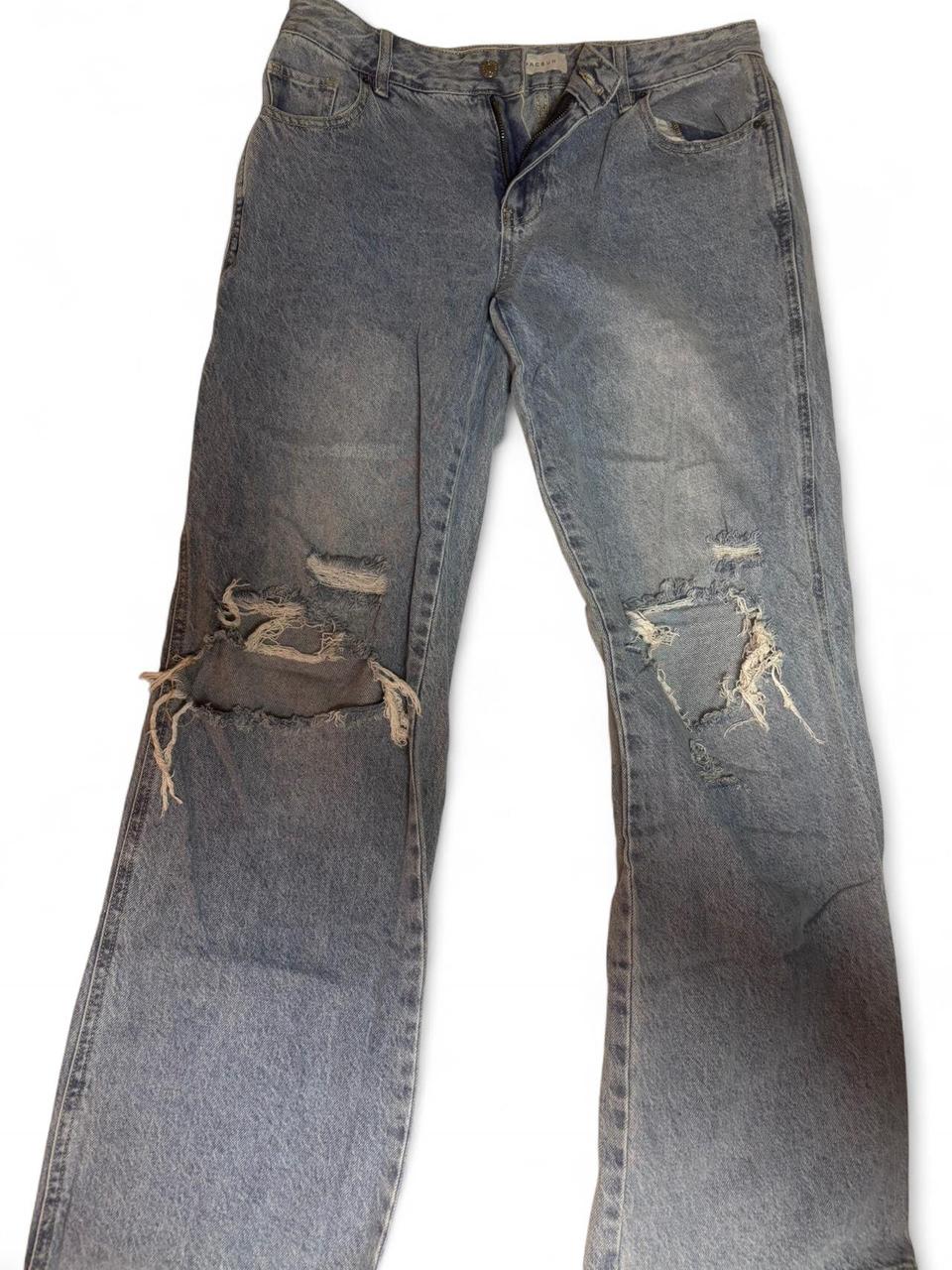 PacSun Women's Jeans - Blue/Navy – low rise baggy jeans by pacsun size …