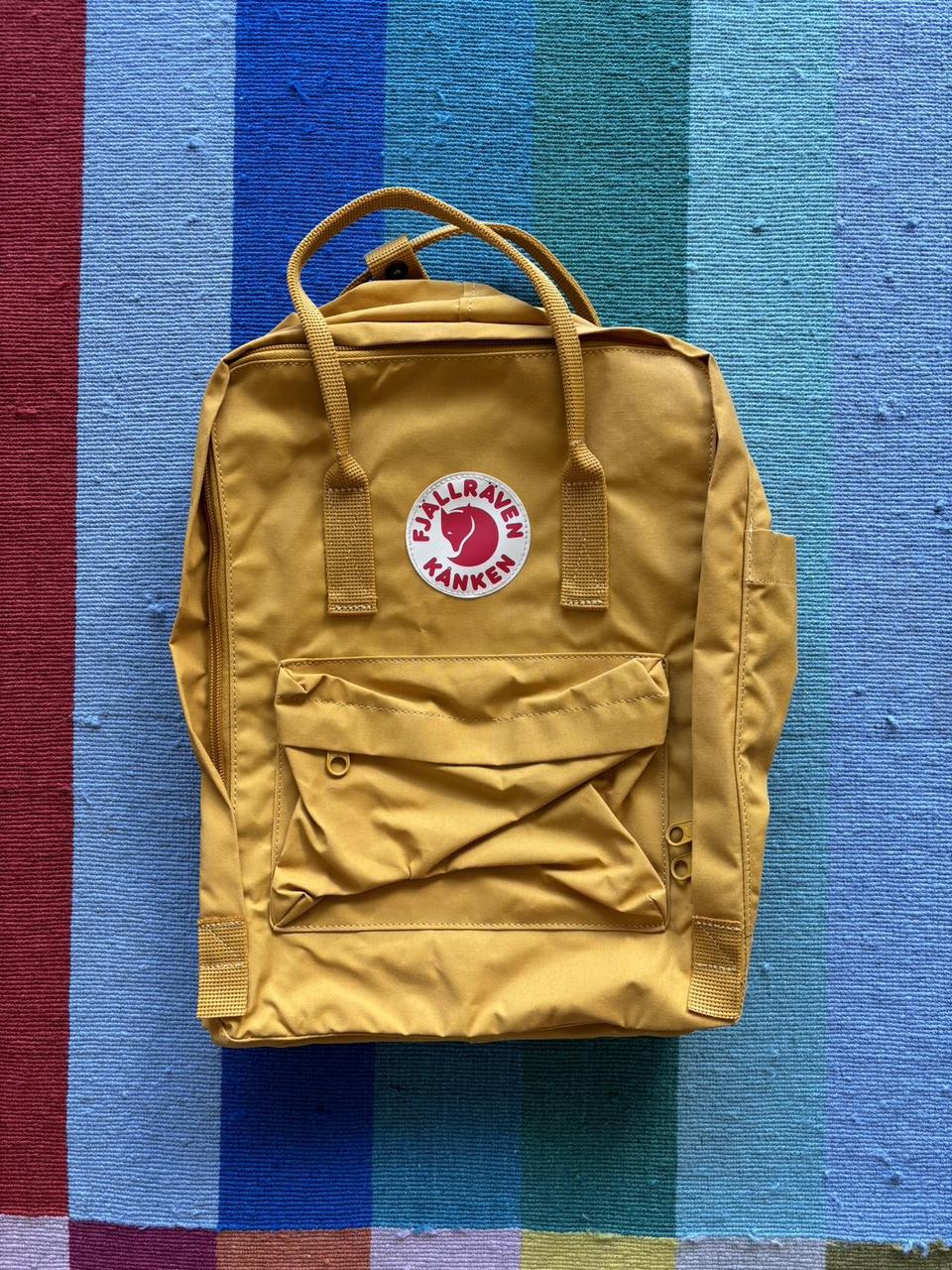 Mustard yellow kanken best sale