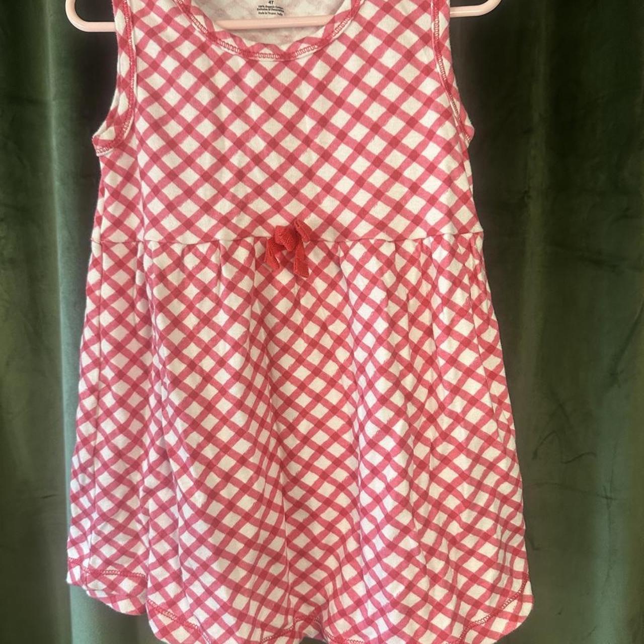 Touched by nature girls' pink dress