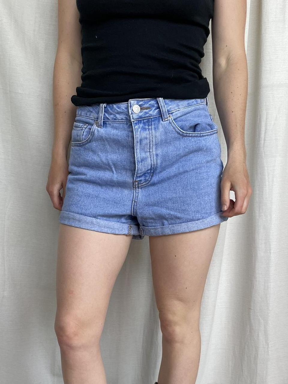 High waisted jean shorts brandy melville best sale