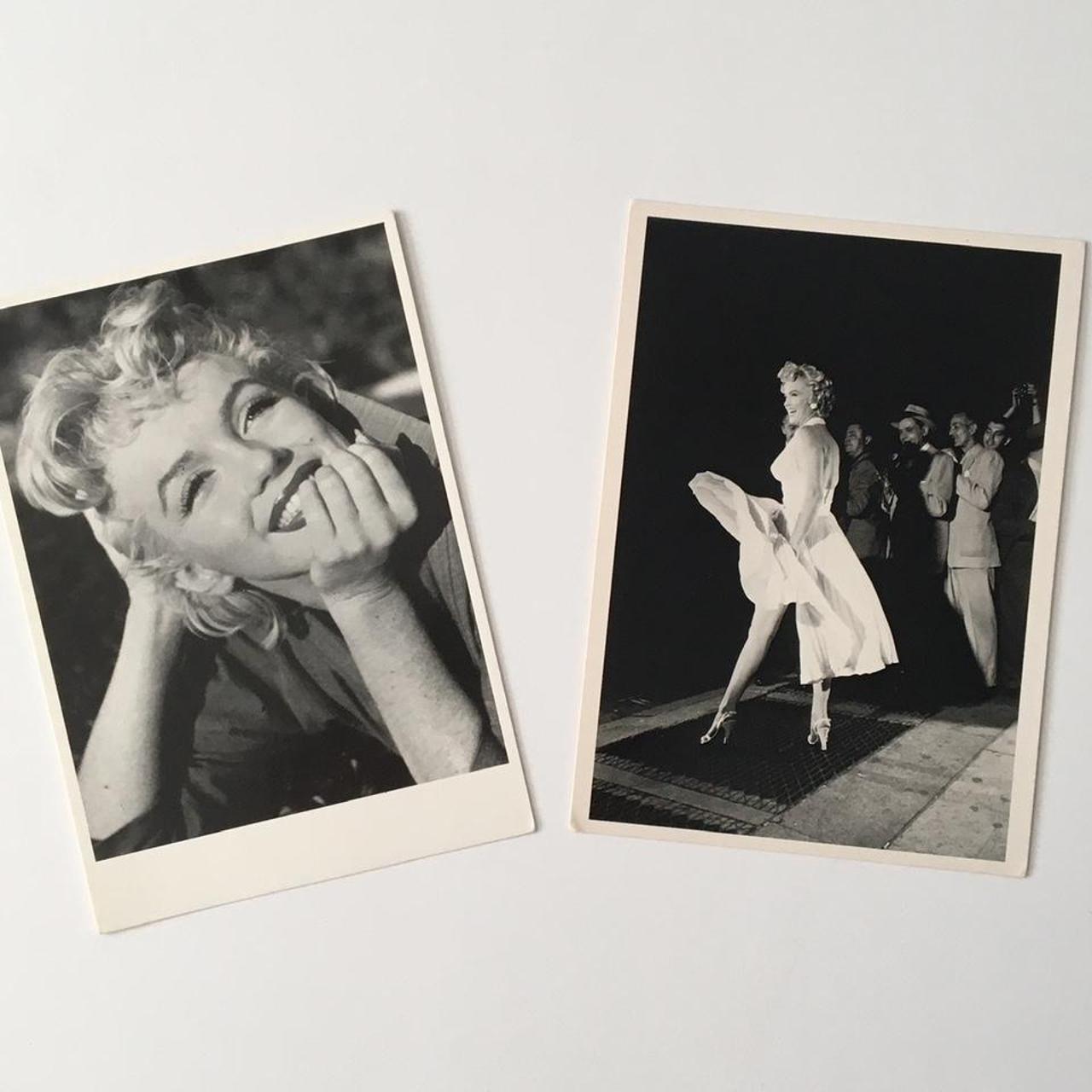 Vintage Marilyn Monroe Postcards One is a photo from... - Depop