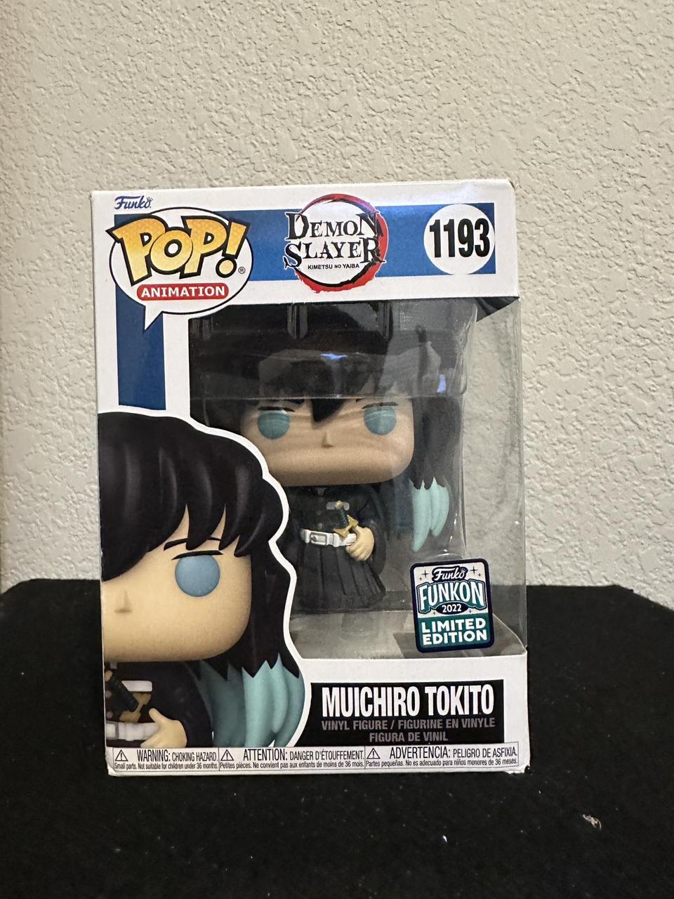 Funko pop demon slayer muichiro tokito funkon top