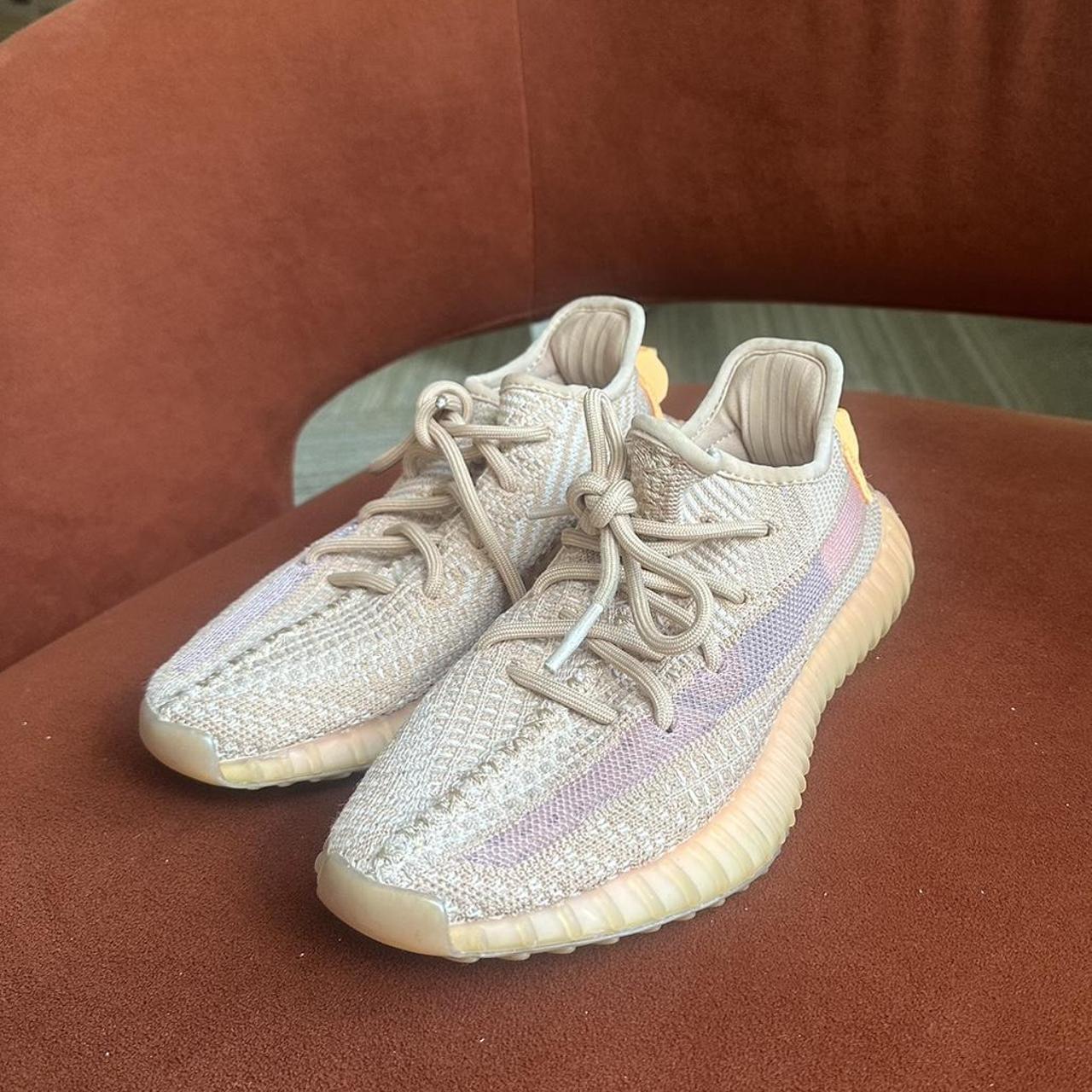 brown and pink yeezys